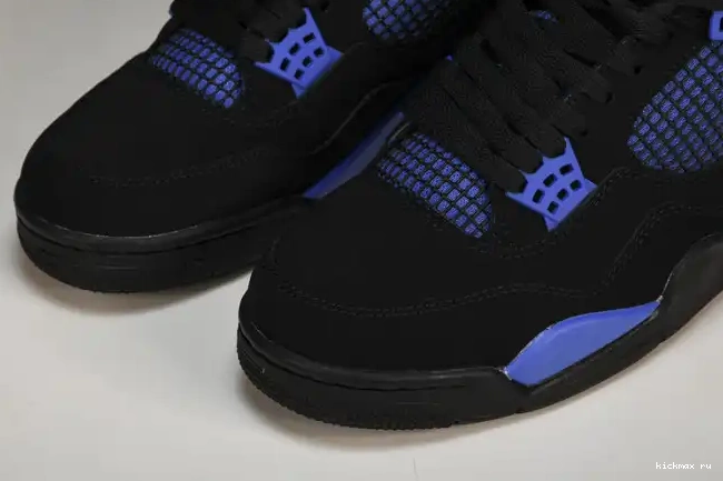 Cheap Kickmax CT8527-018 Jordan Retro Black 4 Game Royal 0519